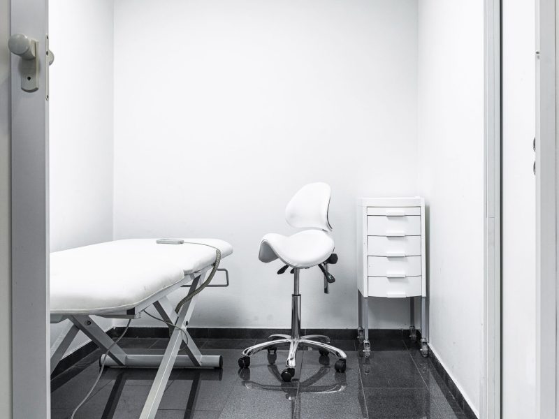 Interior of Beauty parlour, Salon, treatment room